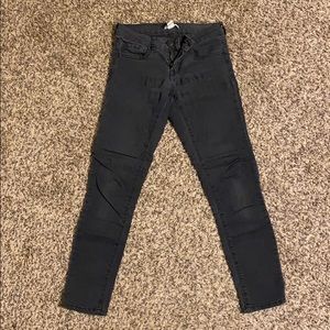 Black skinny jeans